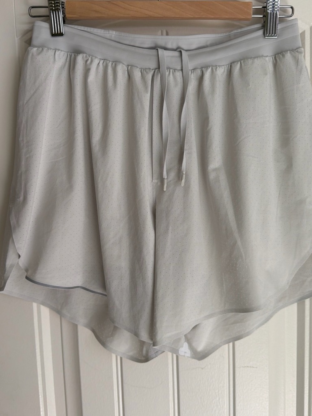 lululemon athletica Light Gray Athletic Shorts